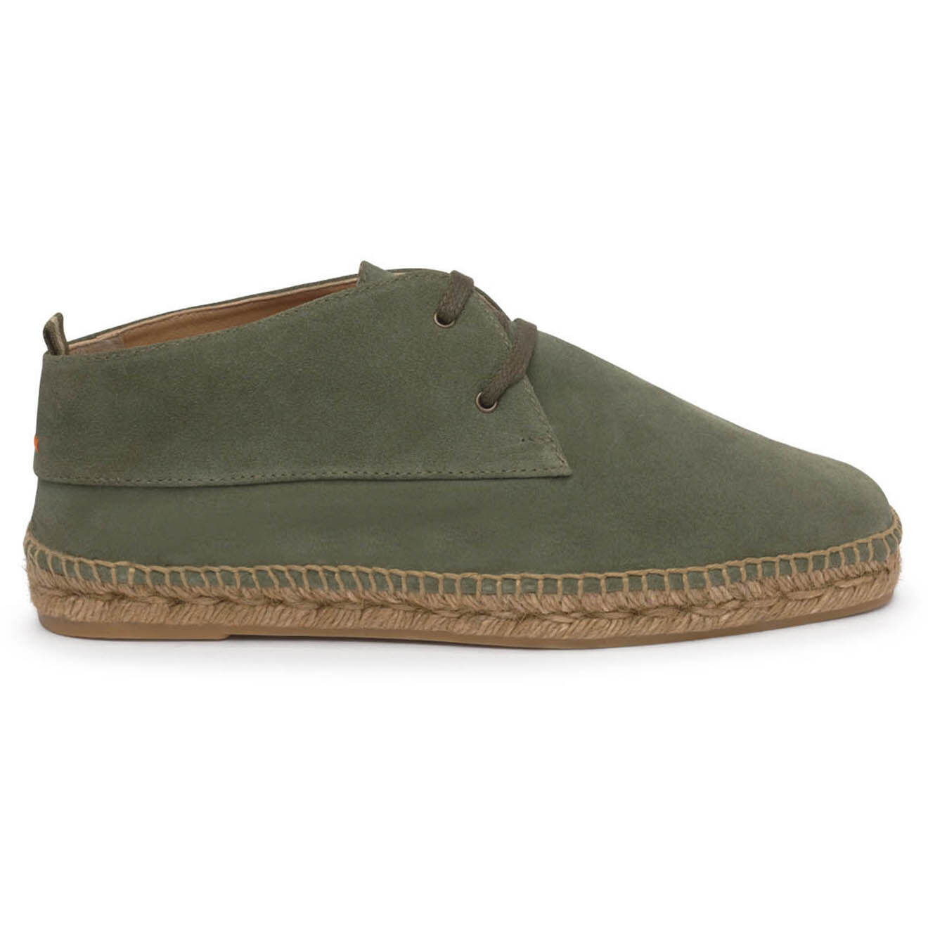 Castaner Chukka boots en Velours de Cuir Bruno olive