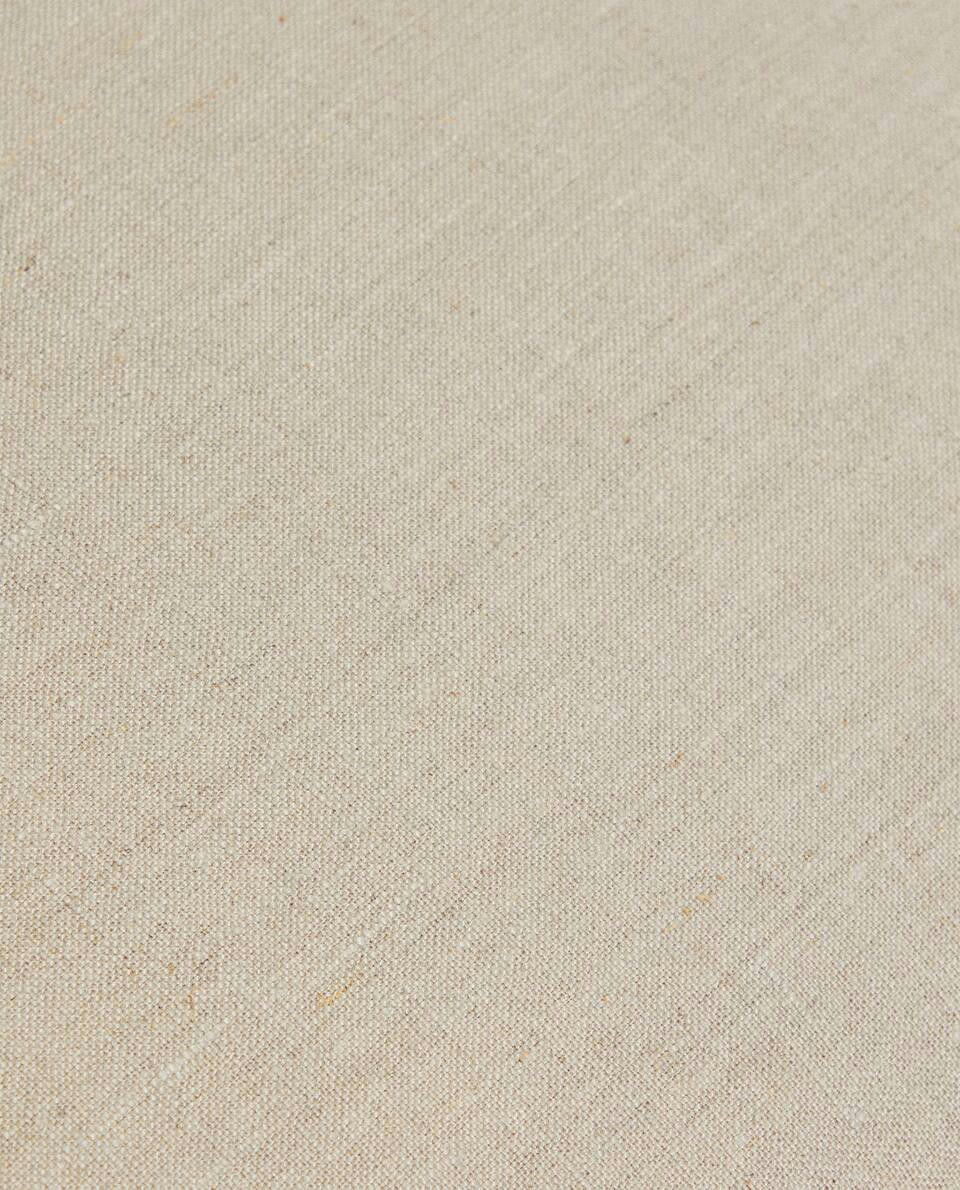 Capa de almofada tamanho XL em linho