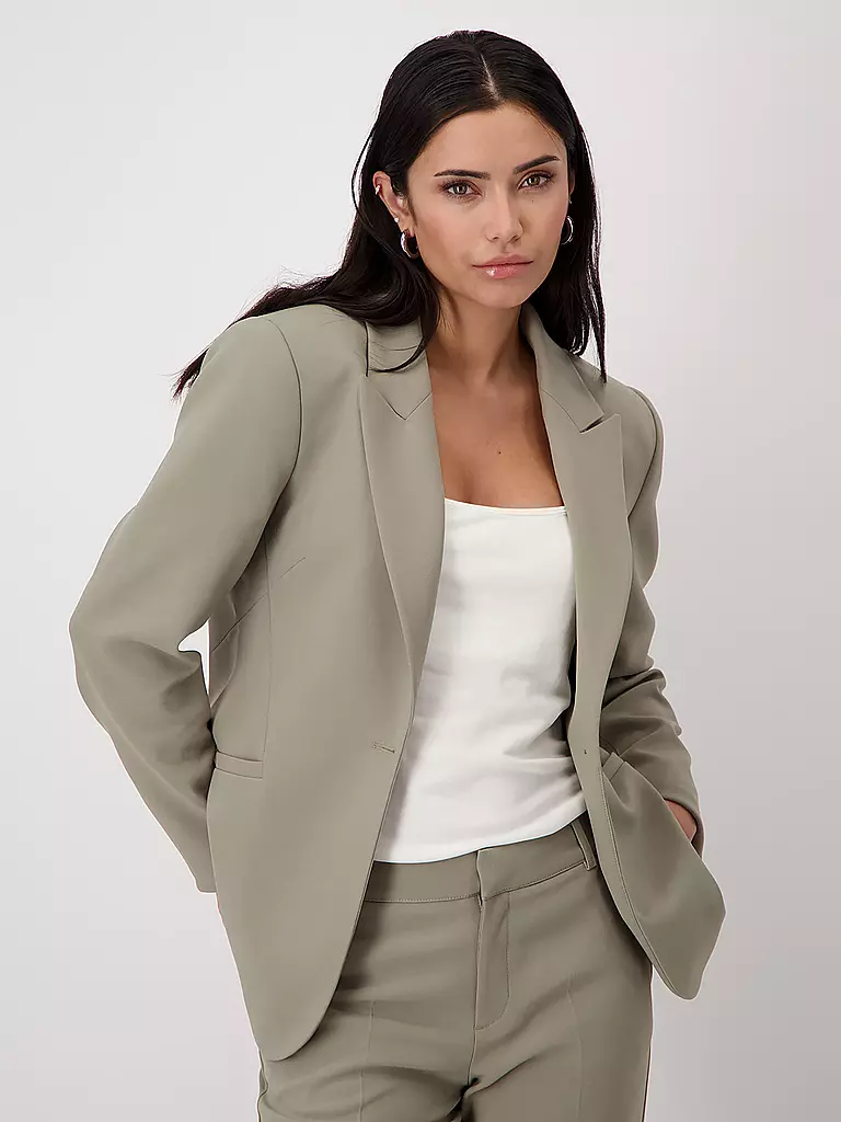 MONARI Jerseyblazer  olive