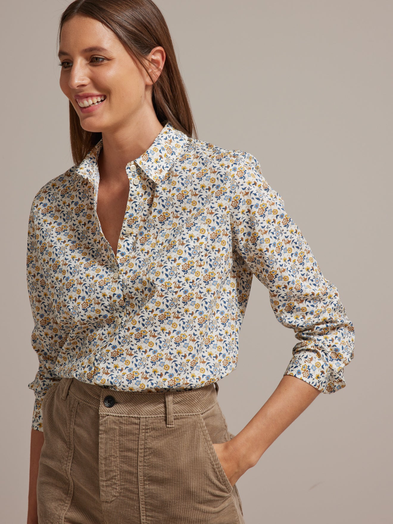 Chemise femme tissu Liberty - Limited Collection