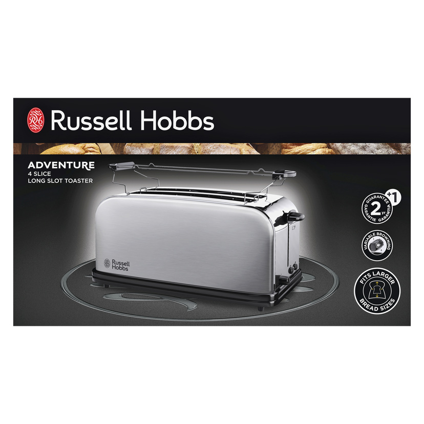 Brødrister 4 skiver 1600 W