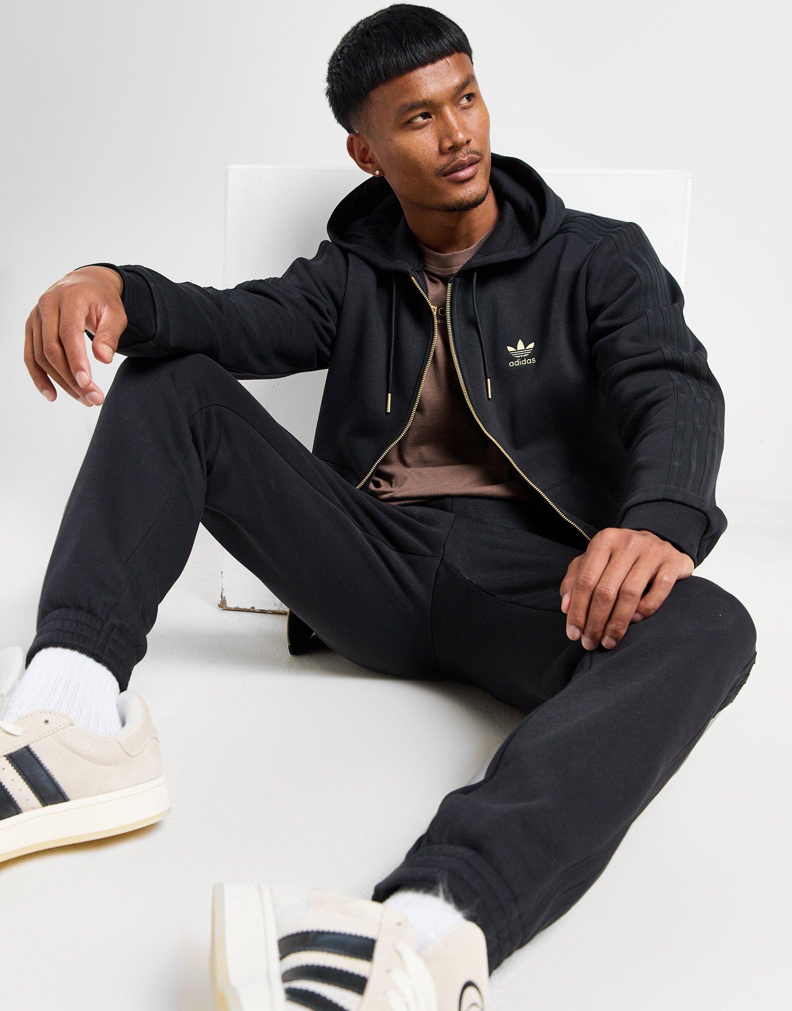 adidas Originals Sweat à Capuche 3-Stripes Homme