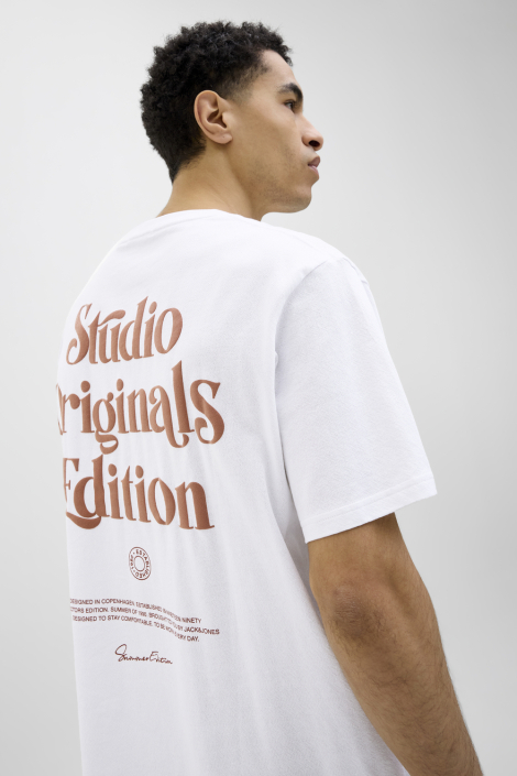Jack & Jones witte heren t-shirt