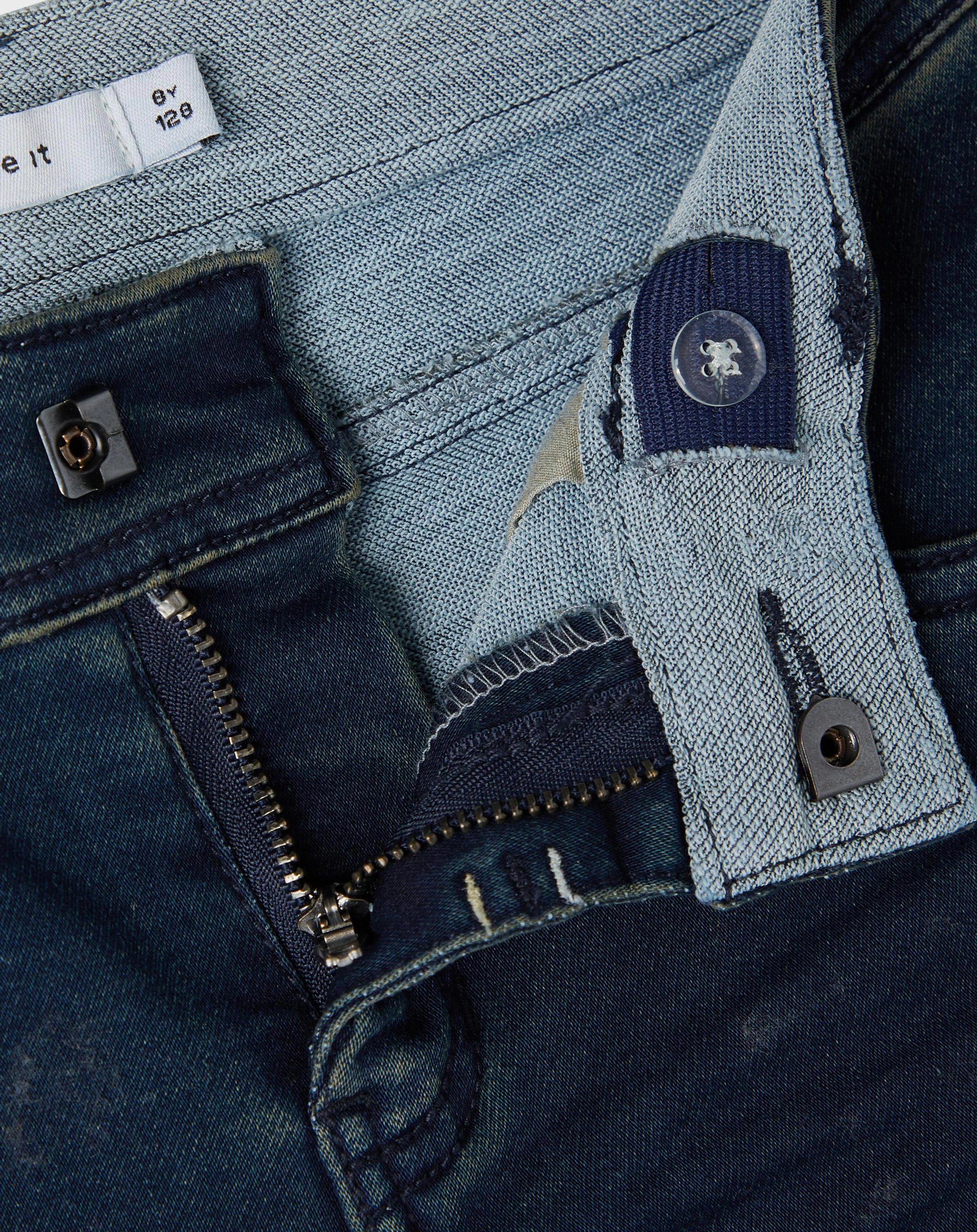 Jeans-Hose NKMROBIN DNMTOBOS 3538 Slim Fit in dark blue denim