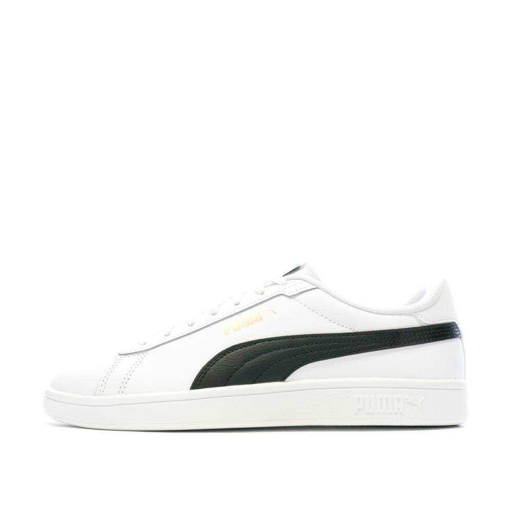 Puma Baskets Blanches/Noires Homme Puma Smash 3.0 390987