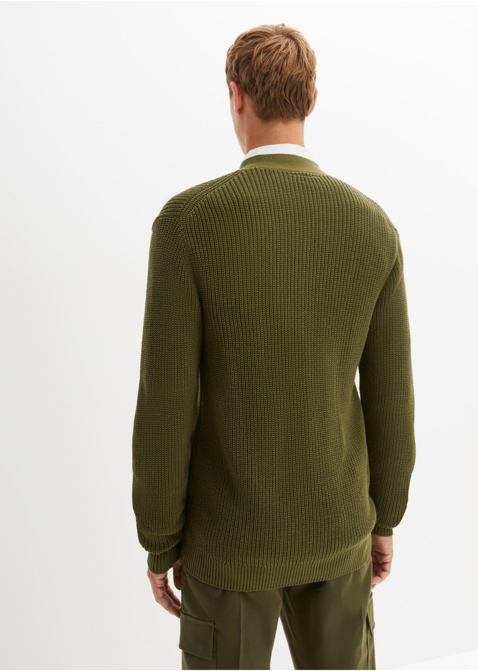 Gilet en maille avec poches tissées