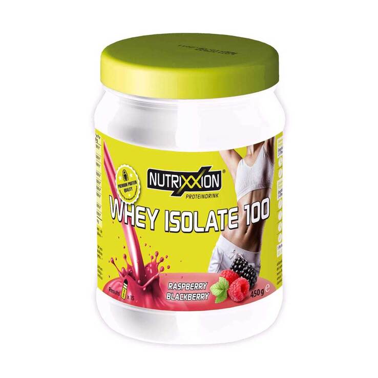 Nutrixxion Prot.Shake Low Sugar Whey Iso Raspberry, 450 g