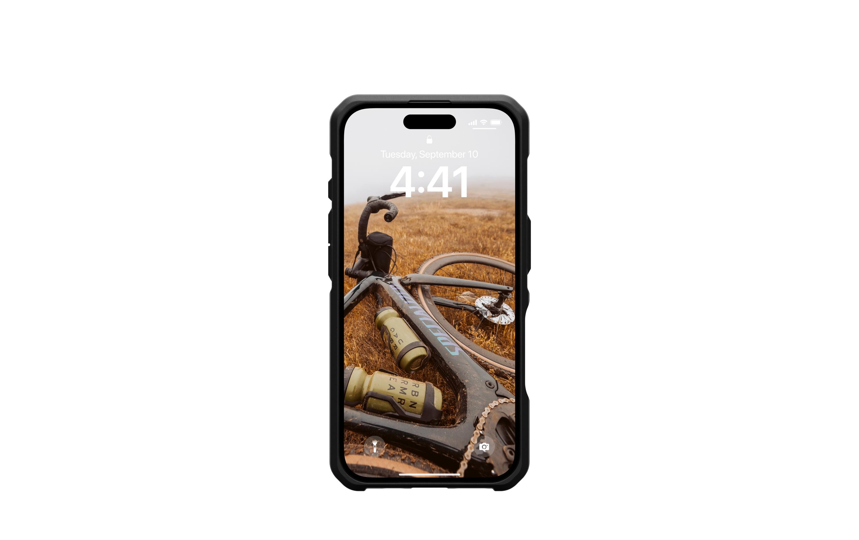 Back Cover Metropolis LT iPhone 16 Kevlar BlackSchutzhülle für das Apple iPhone 16