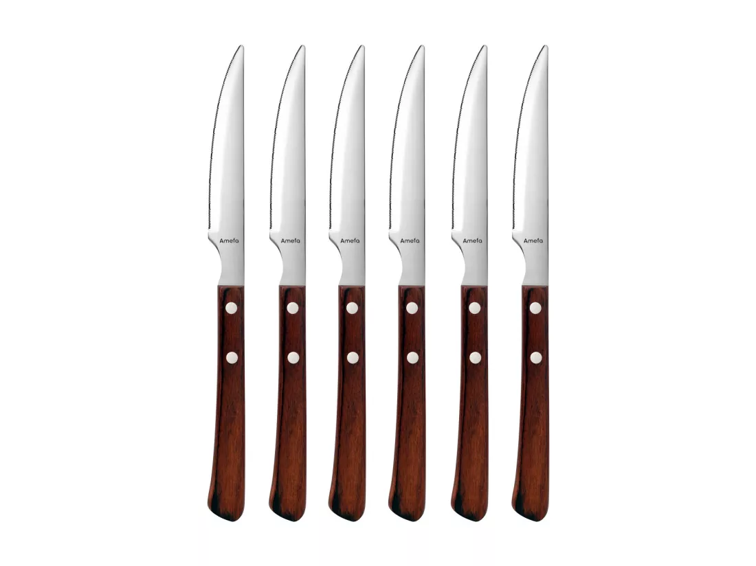 Brasero - Coffret 6 couteaux steak