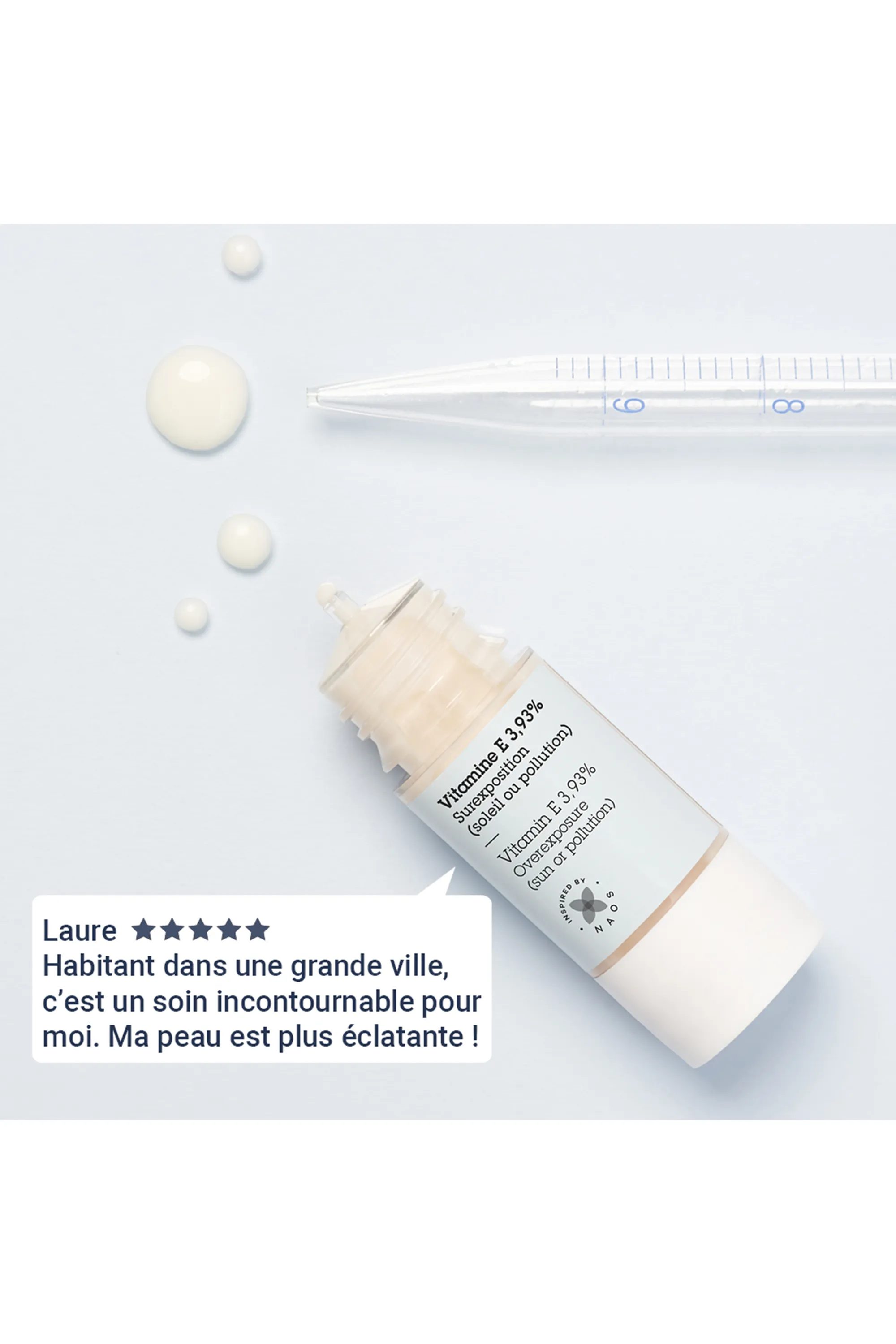 Etat Pur Actif pur Vitamine E 3,93% sécheresse / stress urbain-15 ml