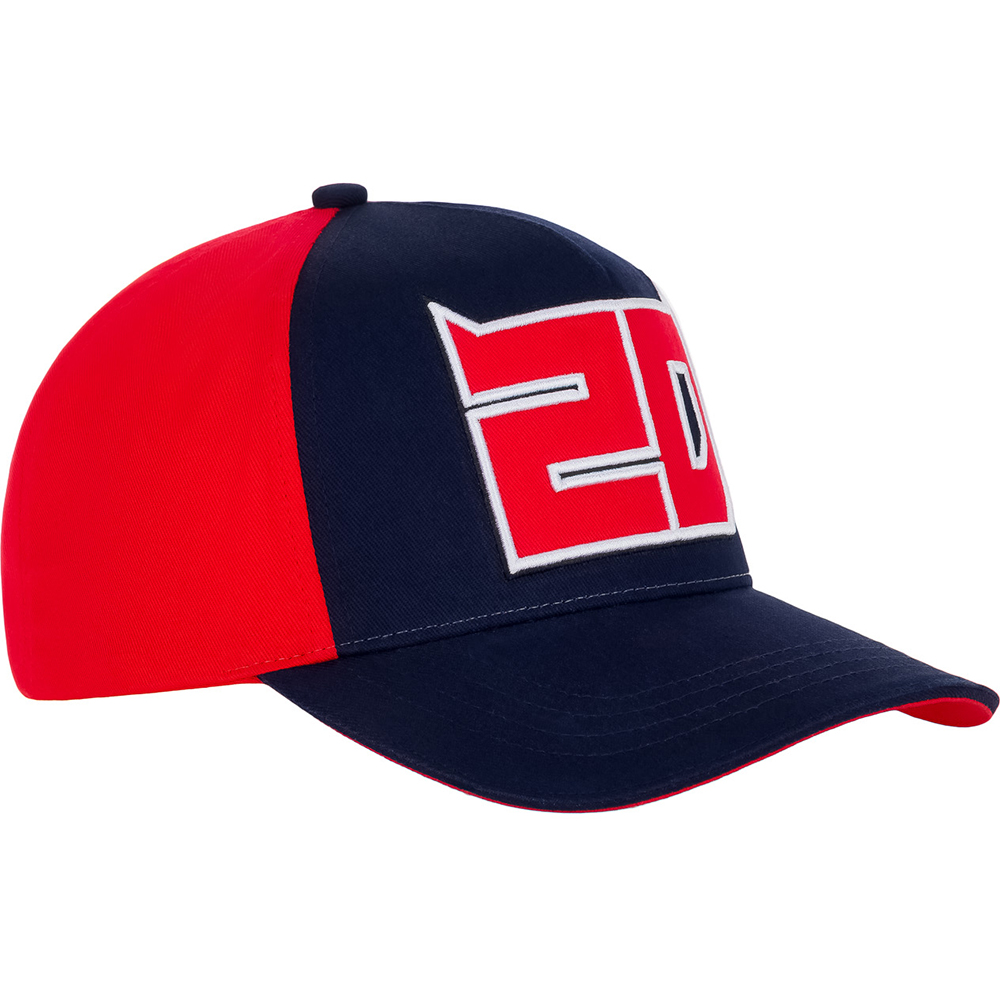 Fabio Quartararo - Casquette baseball 20 Bleu / Rouge