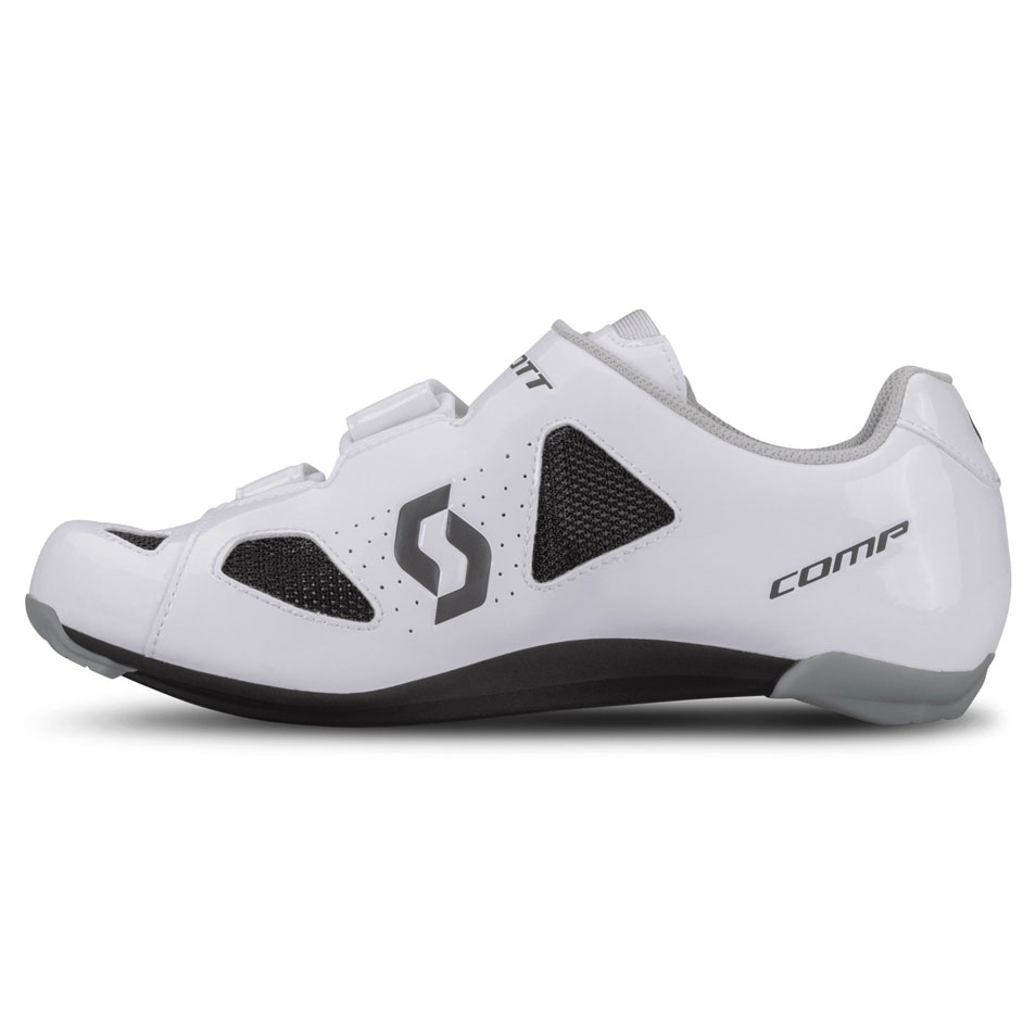 Scott Comp Cykelsko Til Kvinder Gloss White/Gloss Black