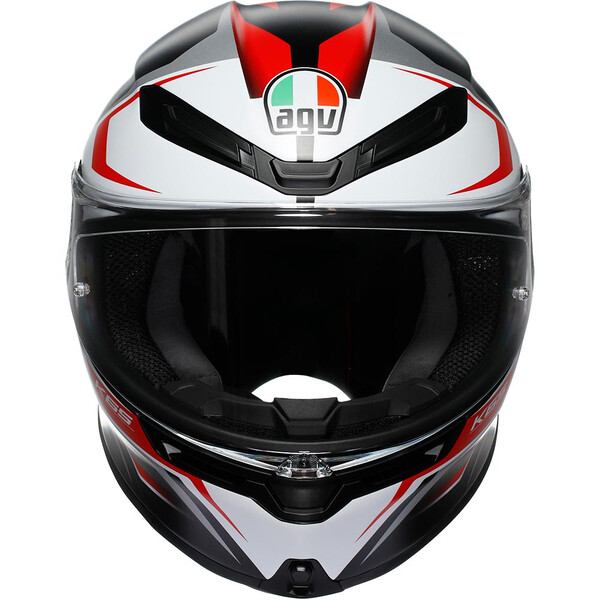 AGV - Casque K6 S Karve Blanc / Noir / Rouge / Mat
