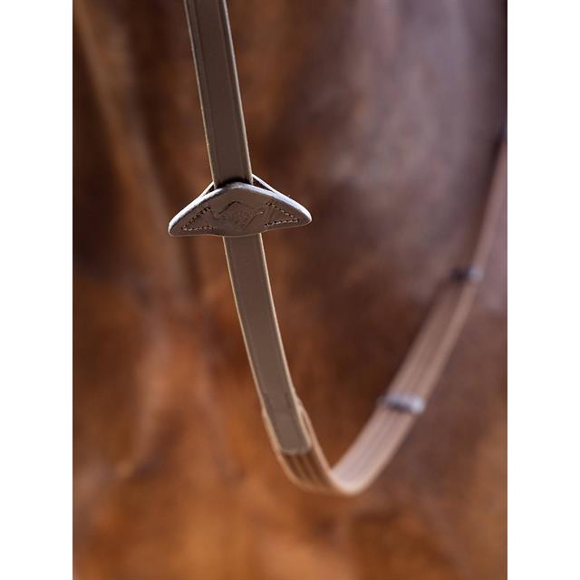 Teugels LeMieux Webbed Continental Bruin-zilver