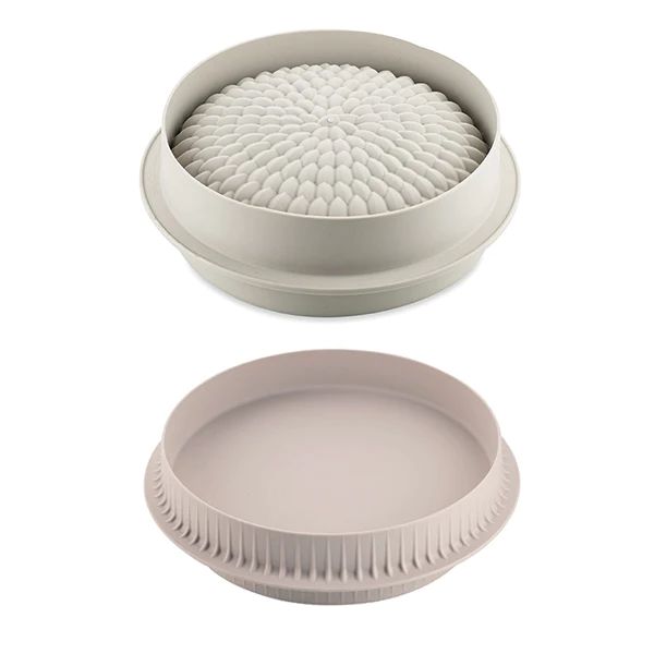 Lot moule en silicone Honoré et moule à insert rond Silikomart