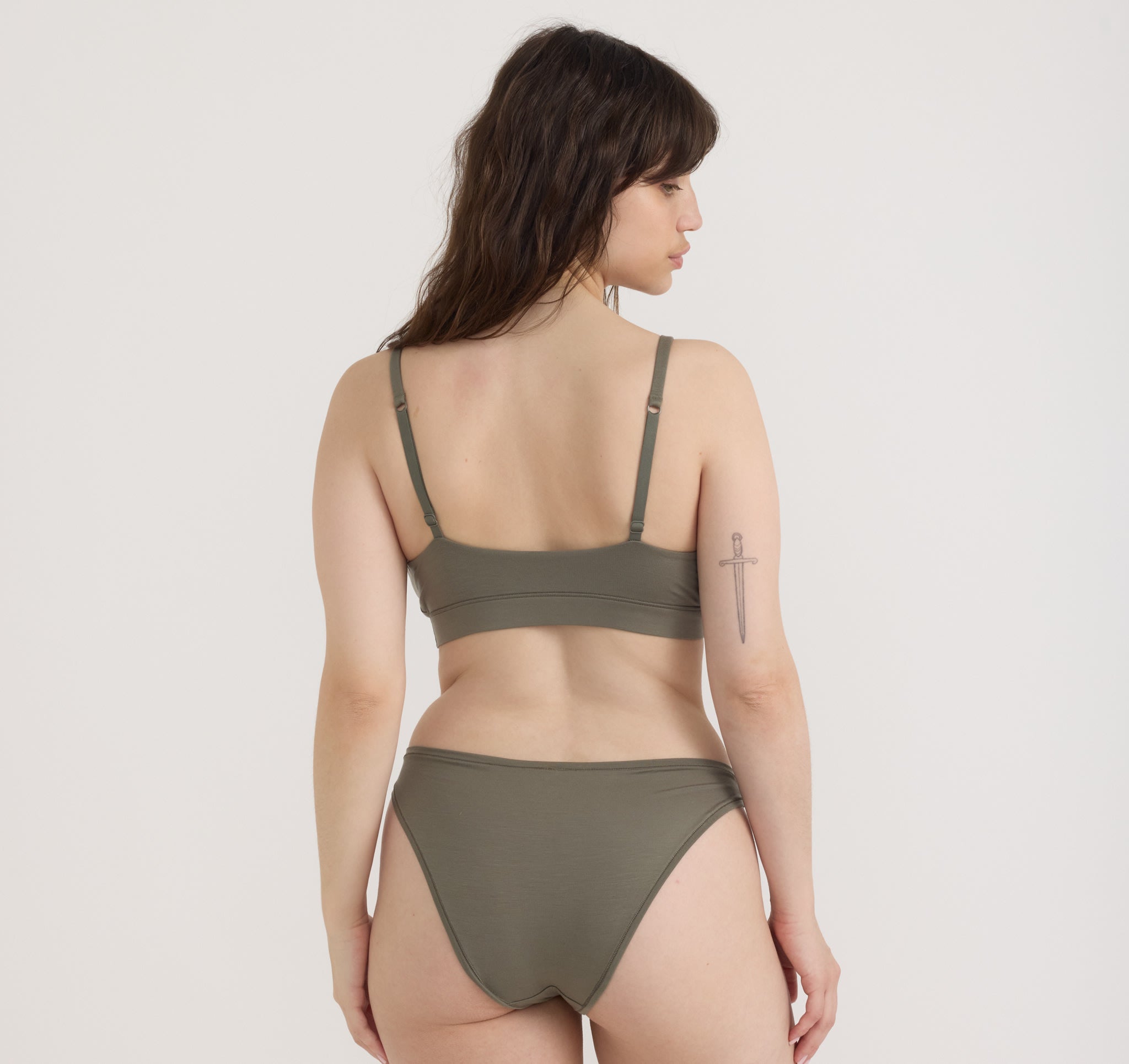 TENCEL™ LYOCELL<br>Soft Touch Veil Triangle Bralette