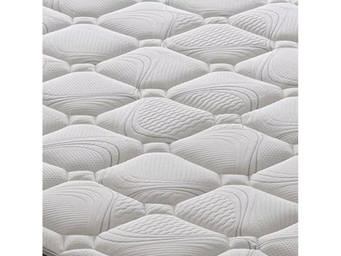 Matelas à ressorts ensachés et memory foam - memory foam 5 cm - résistant 120x200 cm