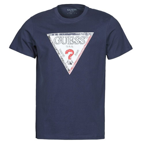 Guess - TRIESLEY CN SS TEE - Marine