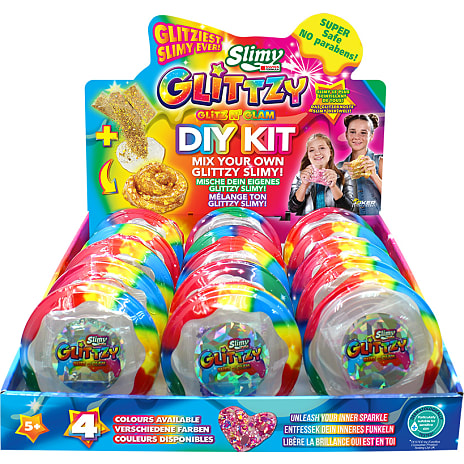Glitzy Slimy slim DIY