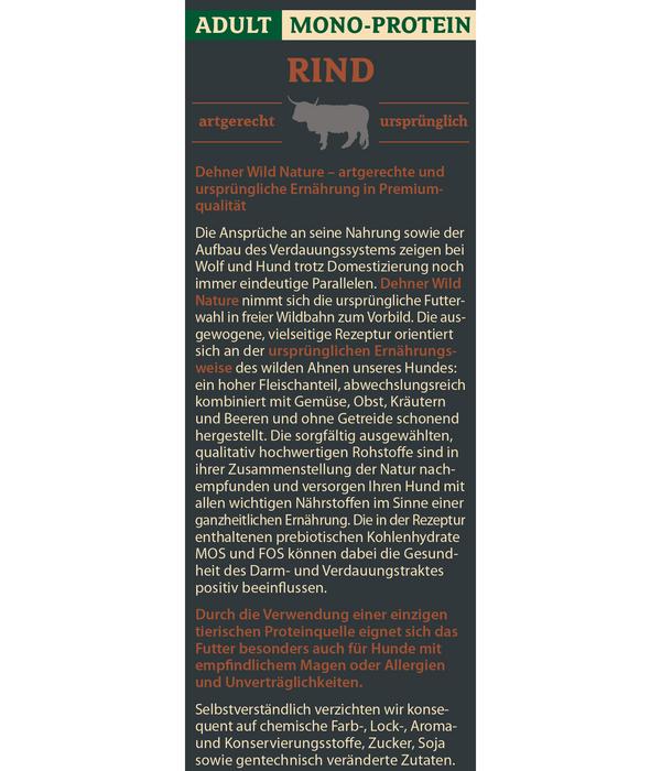 Dehner Wild Nature Trockenfutter für Hunde