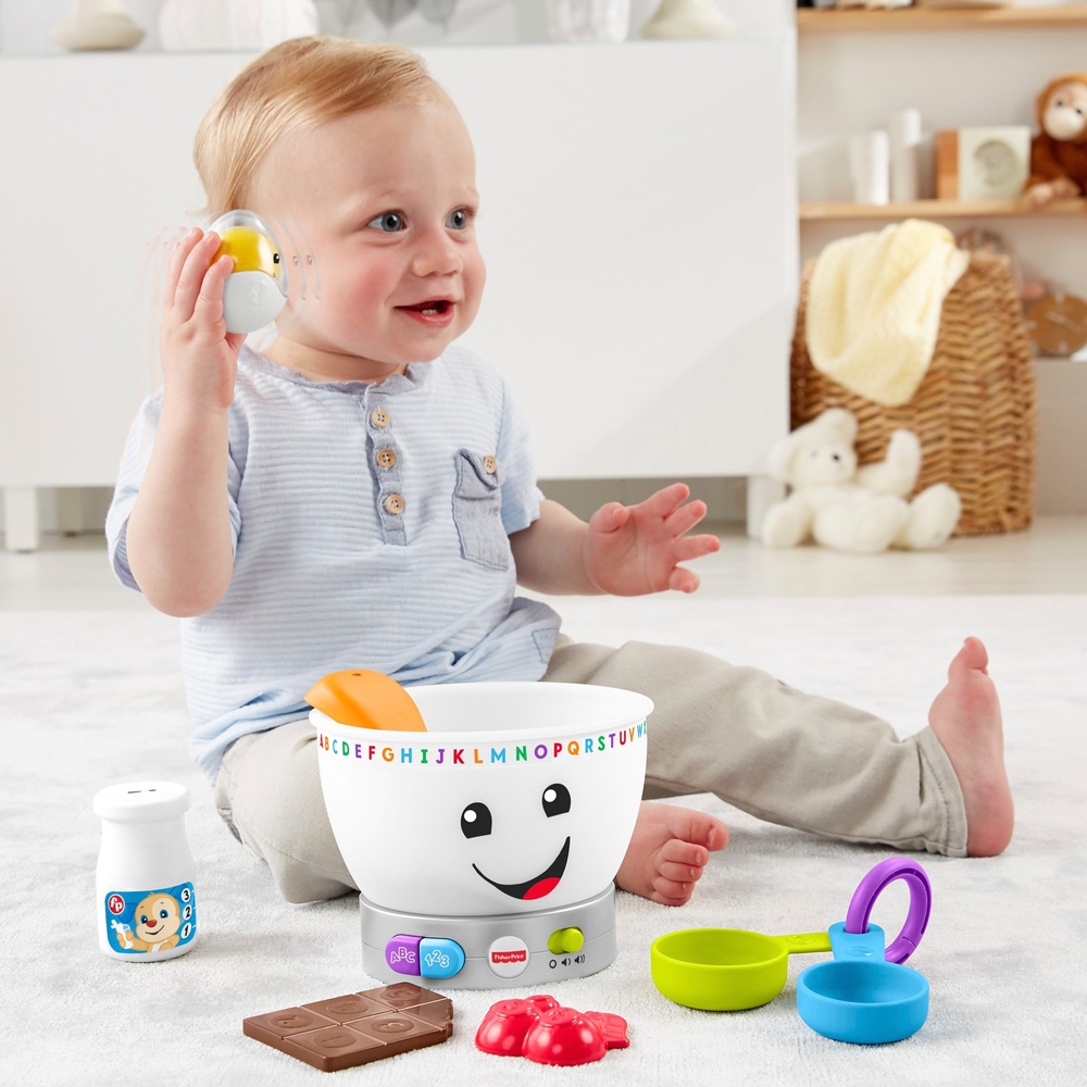 Fisher-Price Zauber-Farbmischschüssel „Lachen & Lernen“