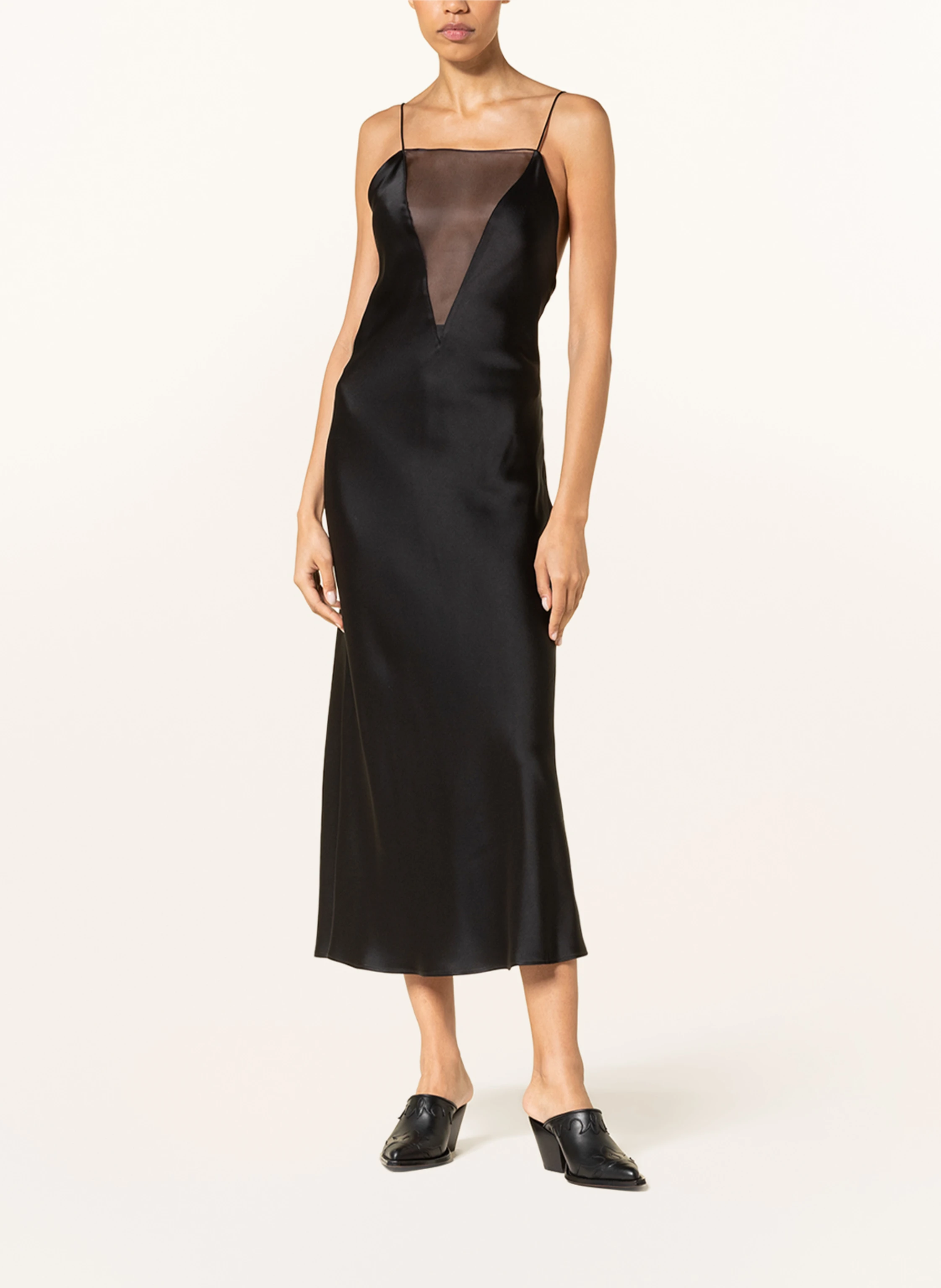 STELLA McCARTNEY Satinkleid