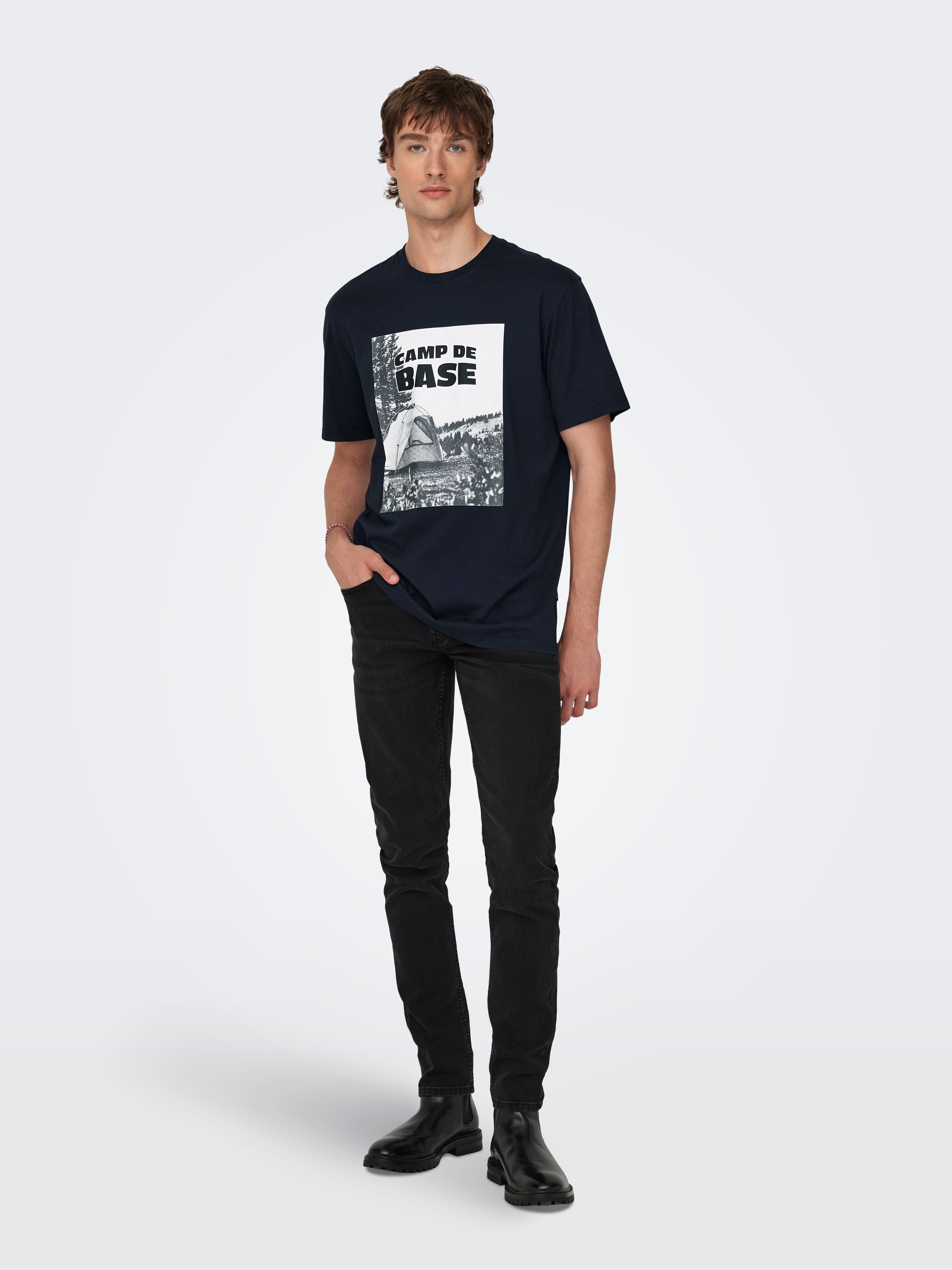 ONSOREN T-shirt Dark Navy