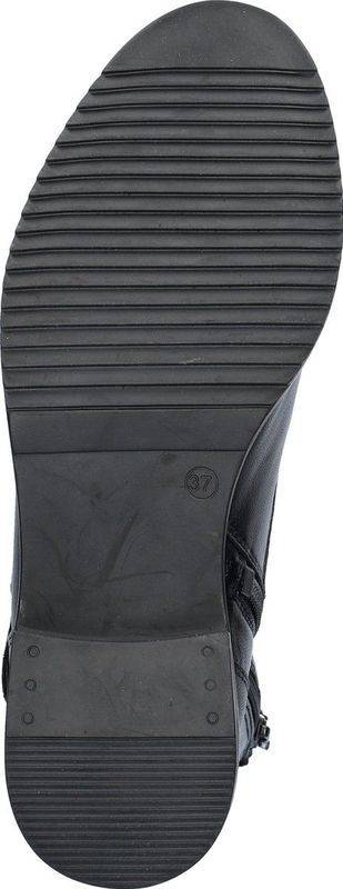 Cafe Moda dames veterboot - Zwart