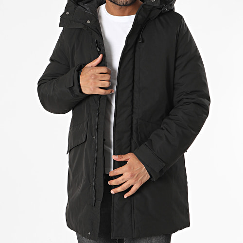Parka Capuche Noir