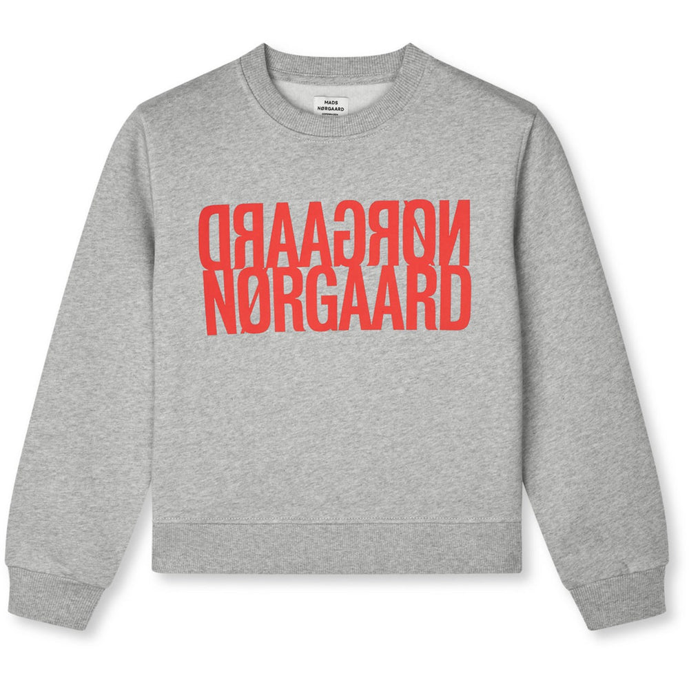 Køb Mads Nørgaard Grey Melange Original Sweat Talinka Sweatshirt