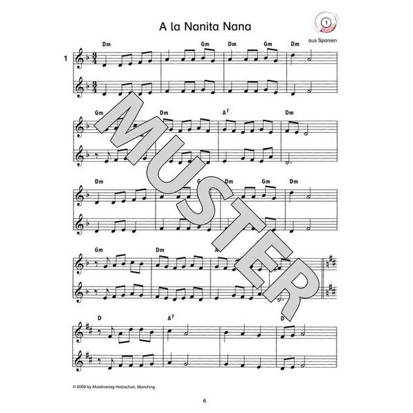 Holzschuh Verlag Jede Menge Flötentöne 3 + CD