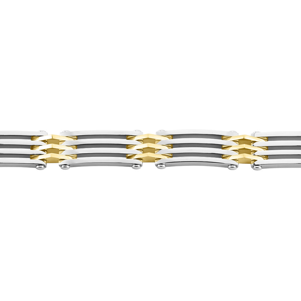 Bracelet Jourdan Rio Acier Bicolore