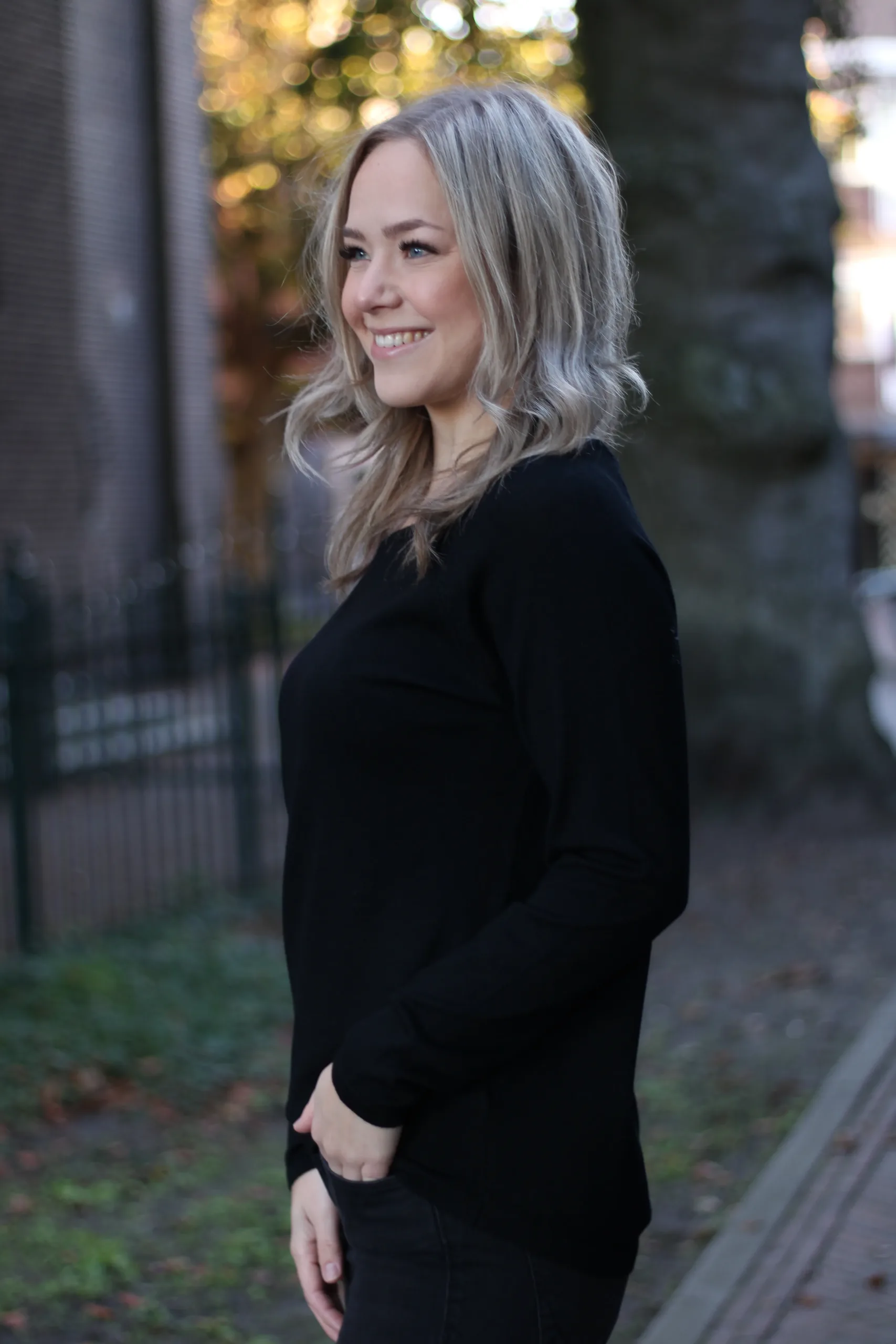 Culture - Annemarie Solid Jumper - Black