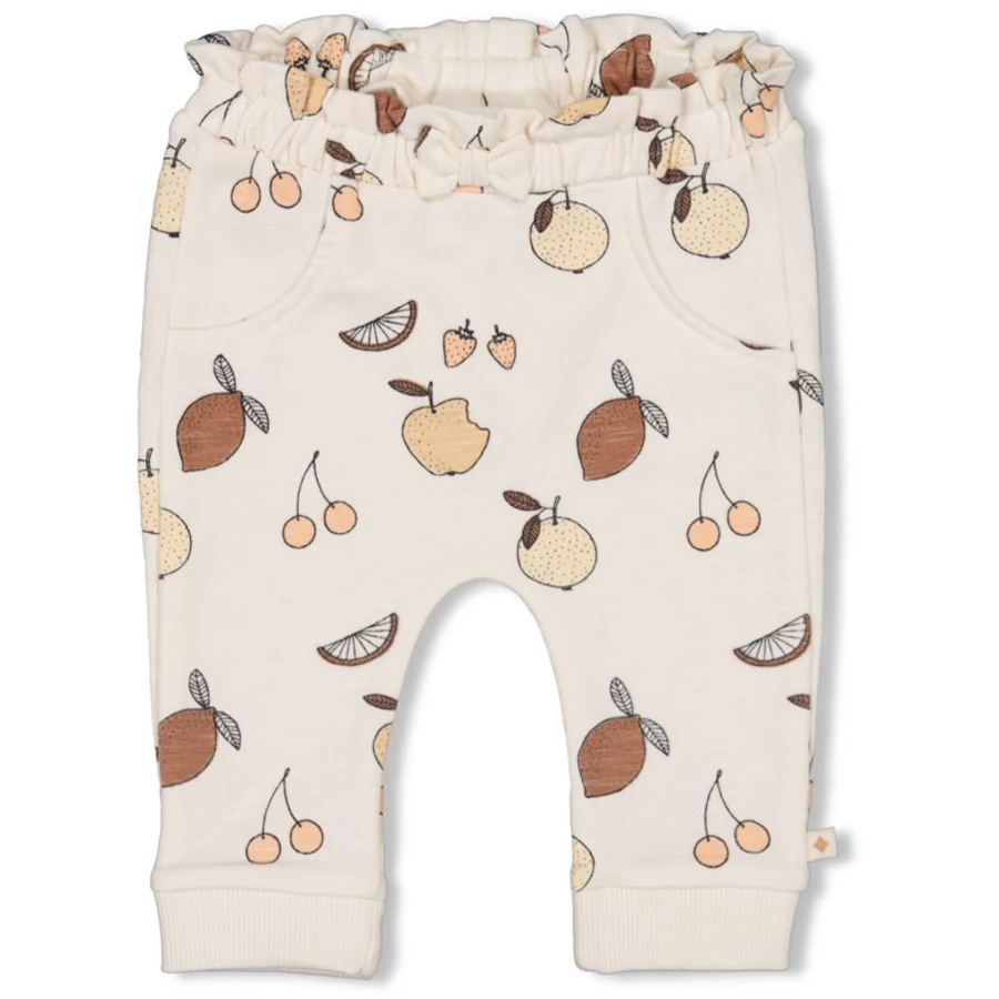 Feetje Sweathose Cutie Fruity Offwhite