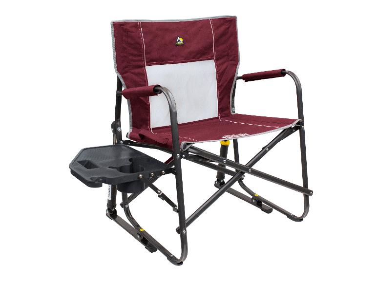 Freestyle Rocker XL™ Campingstoel met schommelfunctie en zijtafel