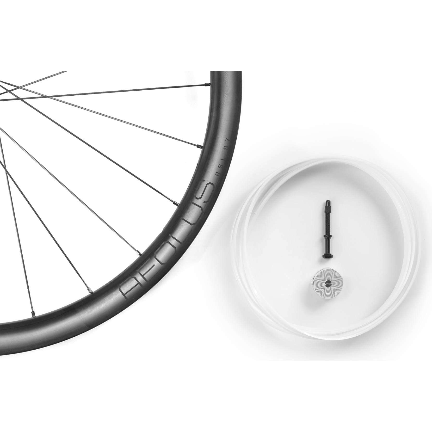 Bontrager Aeolus RSL 37 TLR Disc Racefiets Achterwiel
