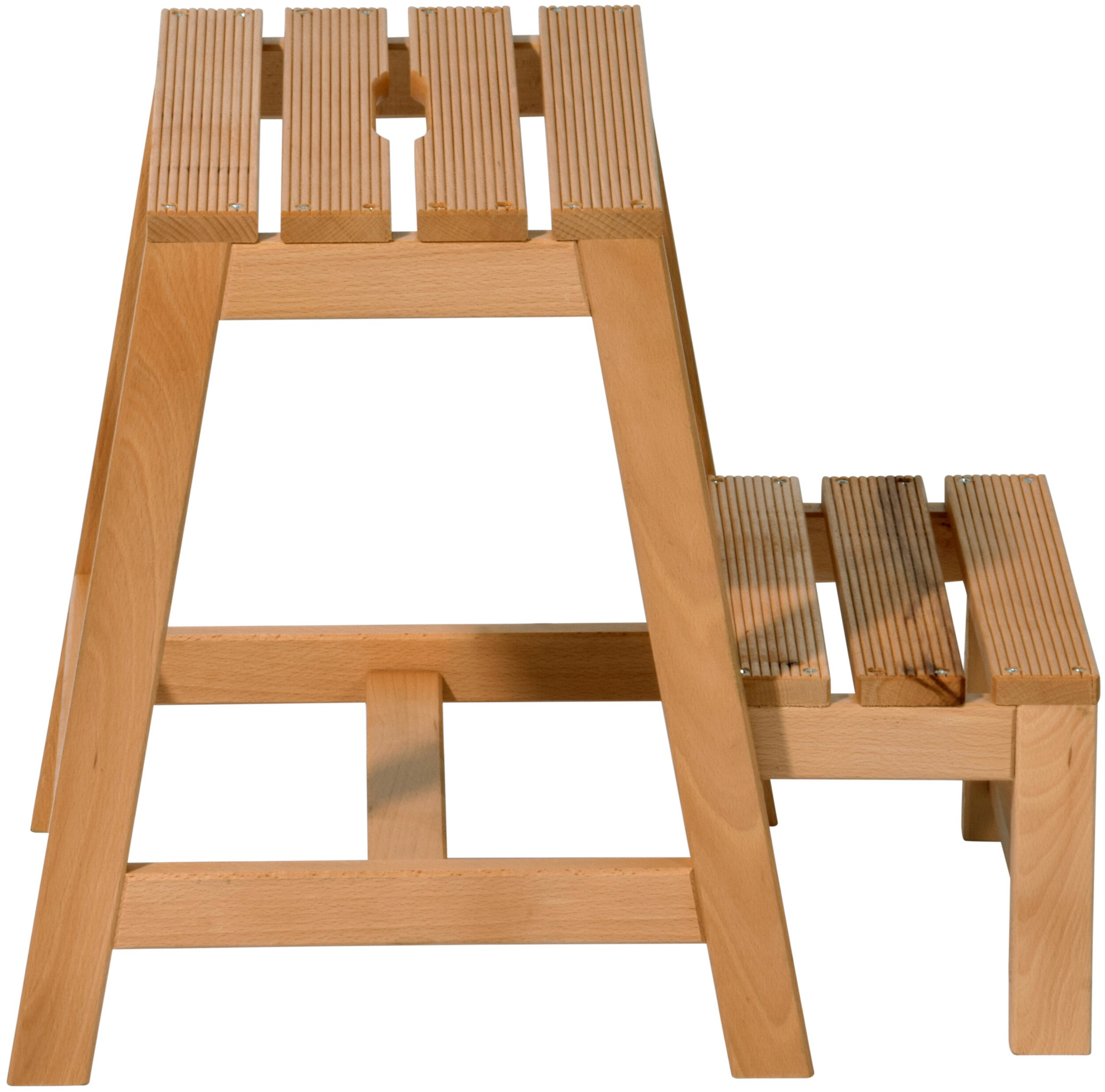 dobar Multifunktions-Hocker, naturbraun