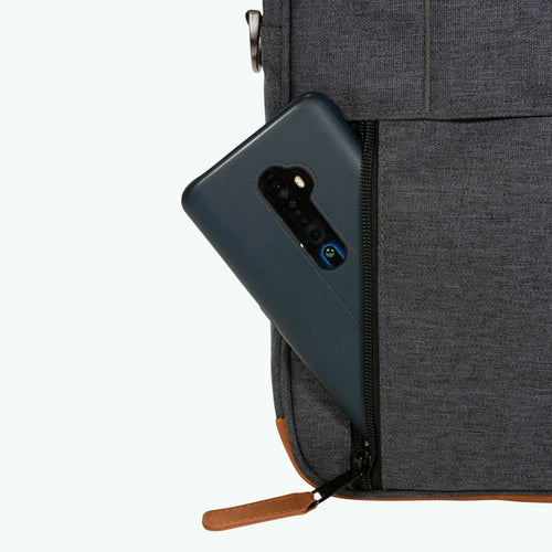 Sac ordinateur Londres gris
