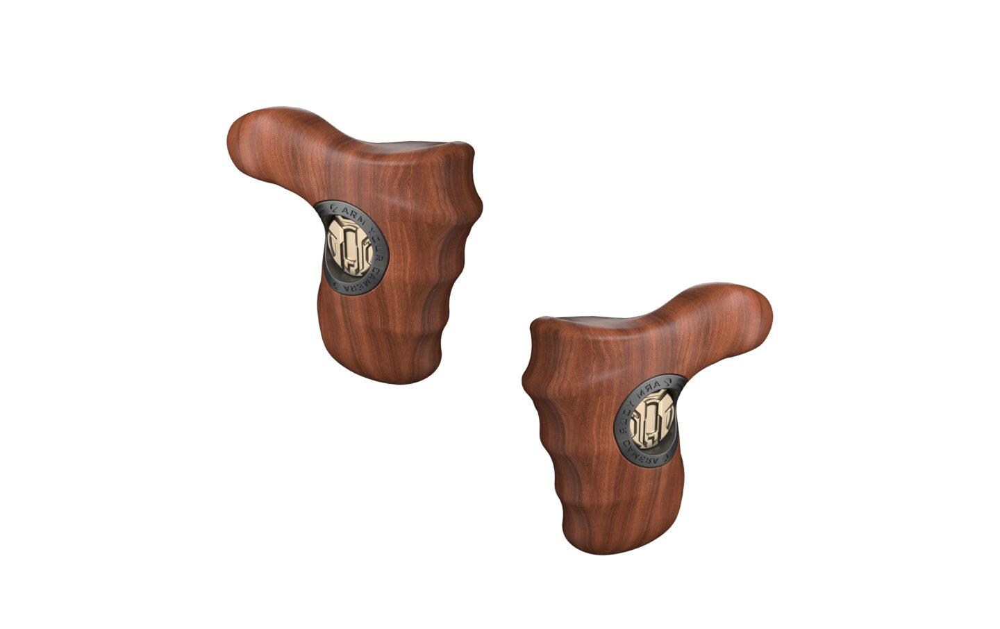Advanced Side Wooden Handle Pair Type IX<br>Ein Paar ergonomische Holzgriffe für maximalen Komfort bei der Bedienung des DJI Ronin 4D