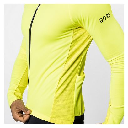 Maillot GORE C5 Thermo Jaune Fluo/Vert