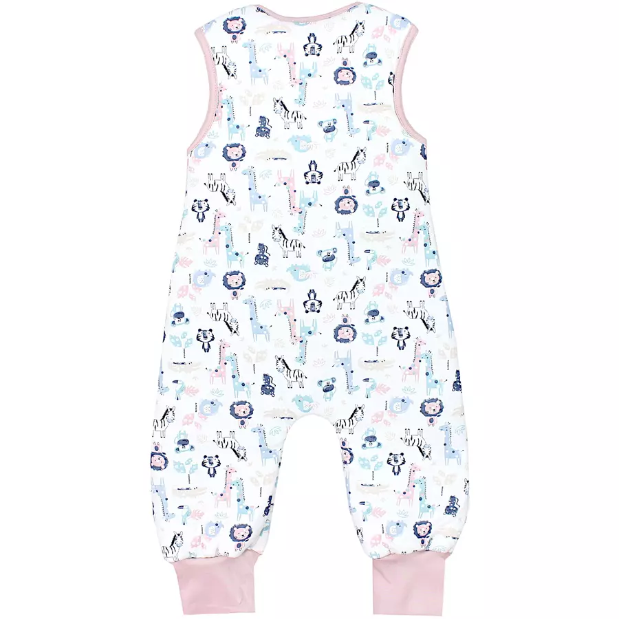 TupTam Baby  Winter Schlafsack mit Beinen 2,5 Tog rosablau