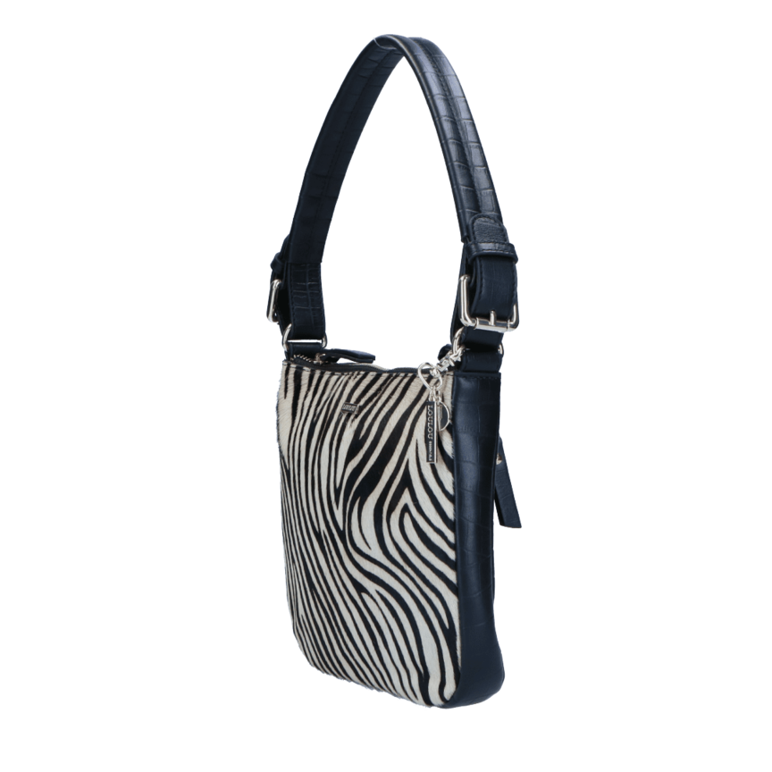 By LouLou Crossbodytas I Wild 91BAG Zebra Light Gold