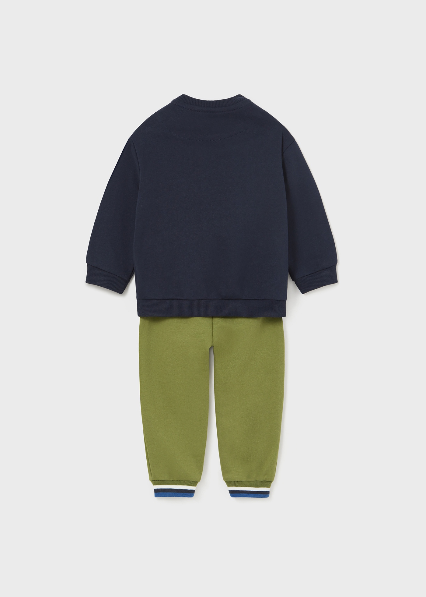 Conjunto de moletom infantil de duas peças