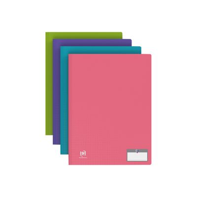 Memphis Style - Porte vues - 60 vues - A4 - disponible dans différentes couleurs