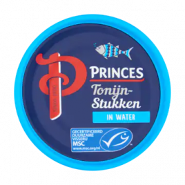 Princes Tonijnstukken in water MSC klein