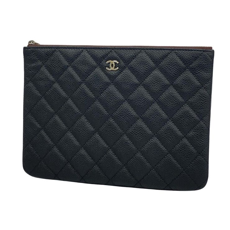 Chanel Vintage Chanel Clutch Black