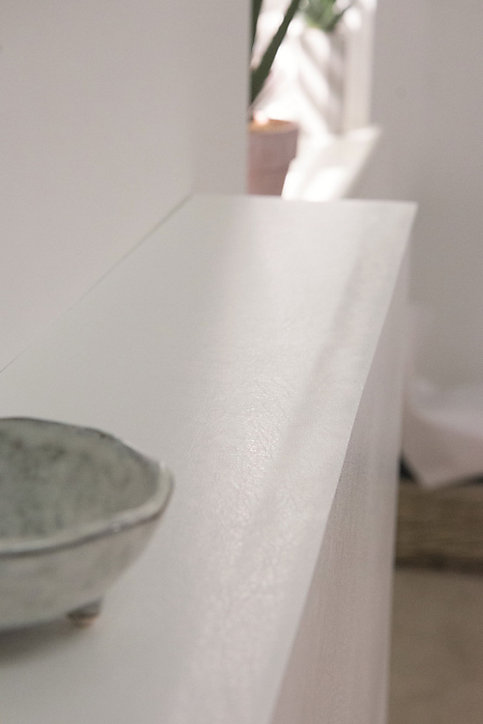 Adhésif décoratif d-c-fix® déco Cuir blanc 2m x 0.45m