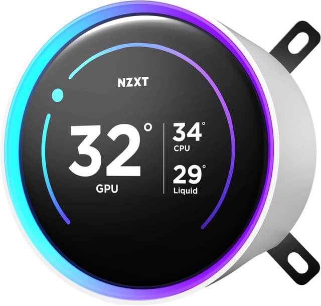 NZXT Kraken 360 Elite V2 RGB CPU-væskekøler (hvid)