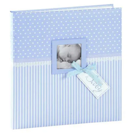 Goldbuch Babyalbum Sweetheart, blau, ca. 30 x 31cm, 64 Seiten