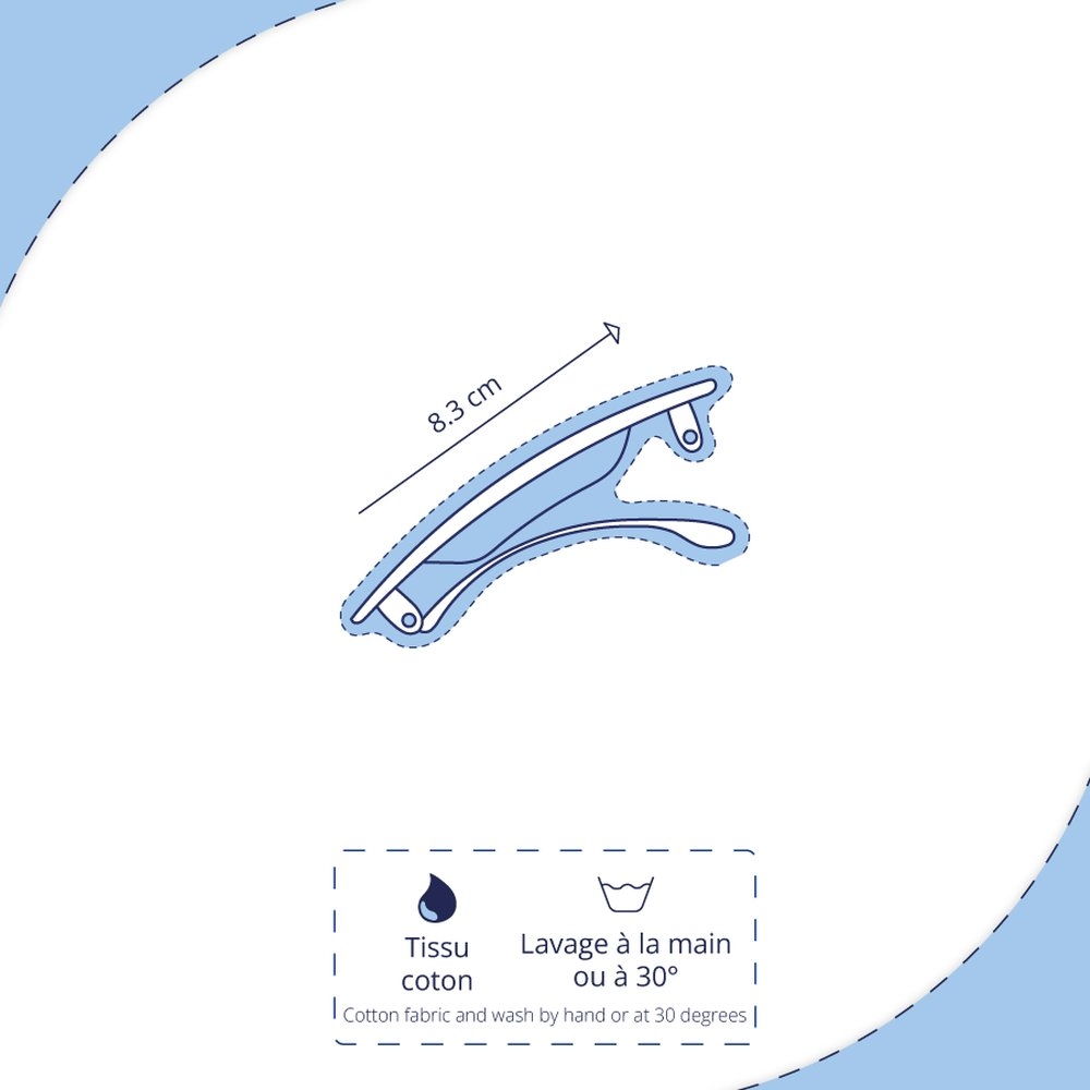 Barrette Cheveux Tressée Reveil Printanier